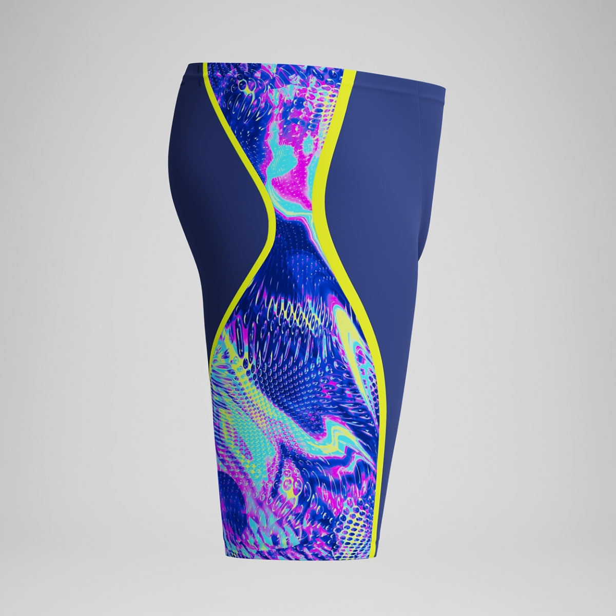 Fastskin LZR Pure Intent 2.0 Printed Jammer - Noble Navy/Morphosis/Hyper Yellow USA