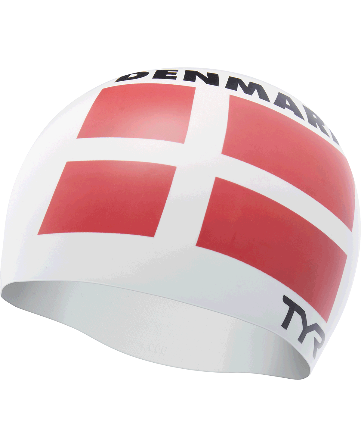 Adult Silicone Swim Cap - Denmark