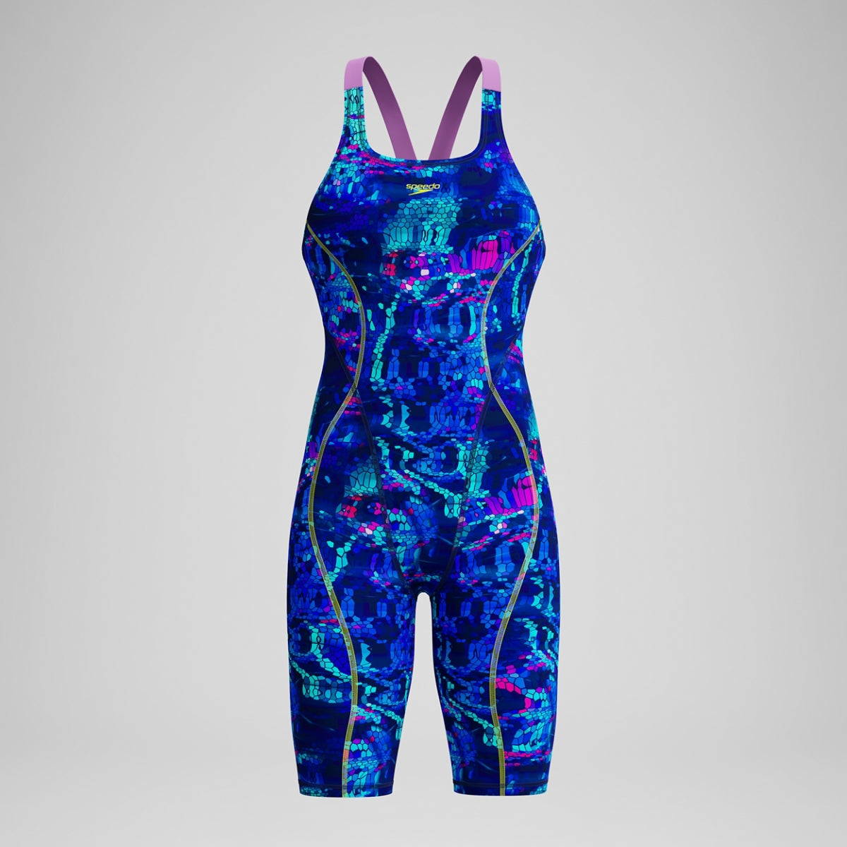 Fastskin Hyperspark Printed Openback Kneeskin - Pixel Pool USA