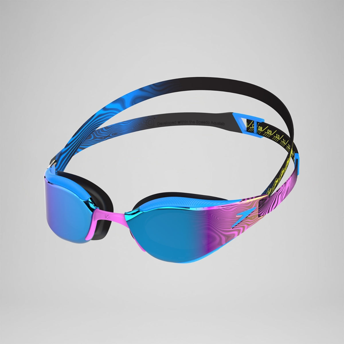 Fastskin Hyper Elite Mirrored - Mayan Blue/Smoke/Tropical Horizon