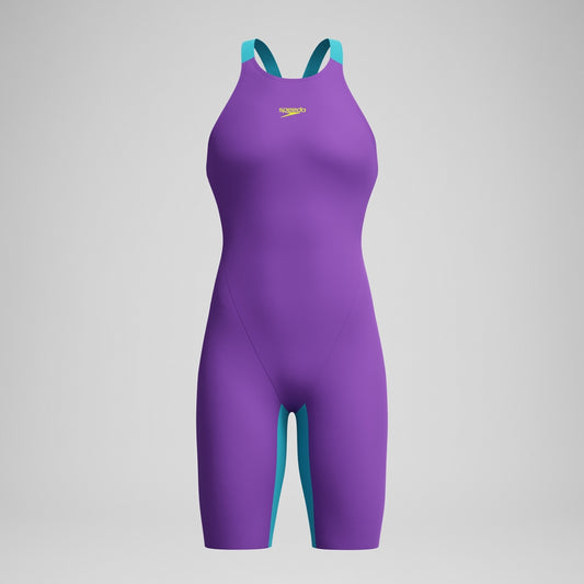 Fastskin LZR Pure Valor 2.0 Closedback Kneeskin - Galaxy Grape/Mayan Blue USA
