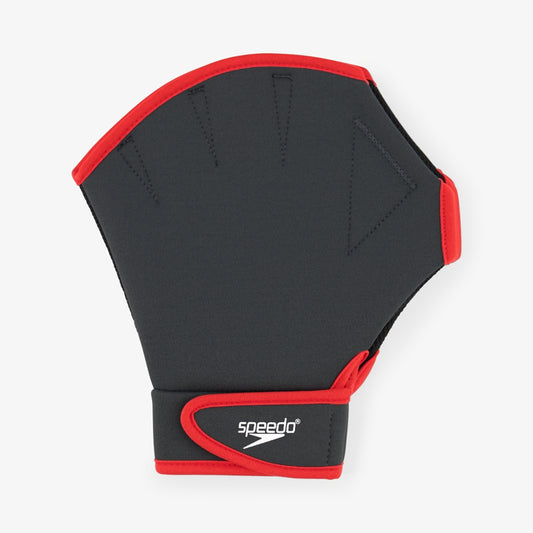 Aqua Fitness Glove - Charcoal/Red