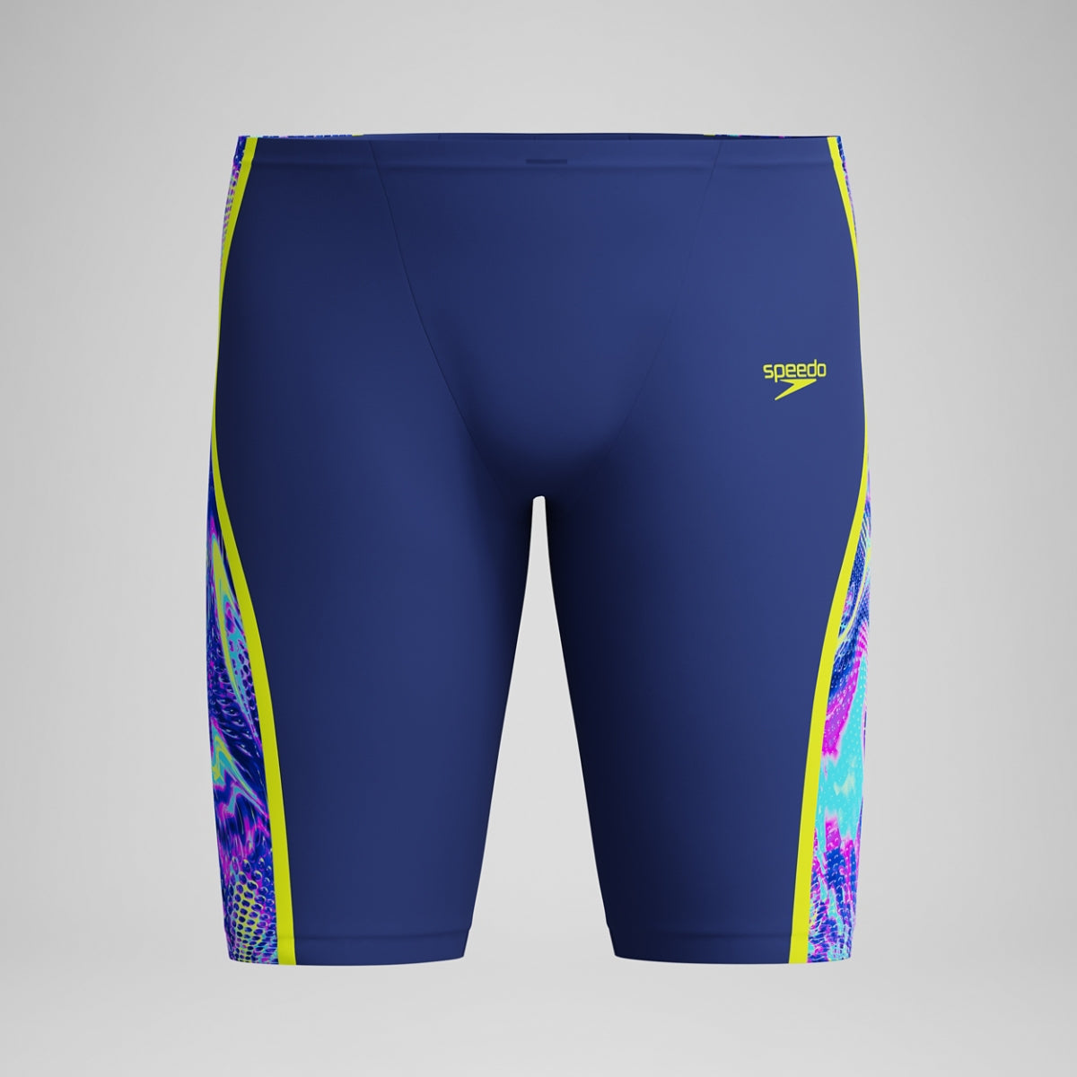 Fastskin LZR Pure Intent 2.0 Printed Jammer - Noble Navy/Morphosis/Hyper Yellow USA