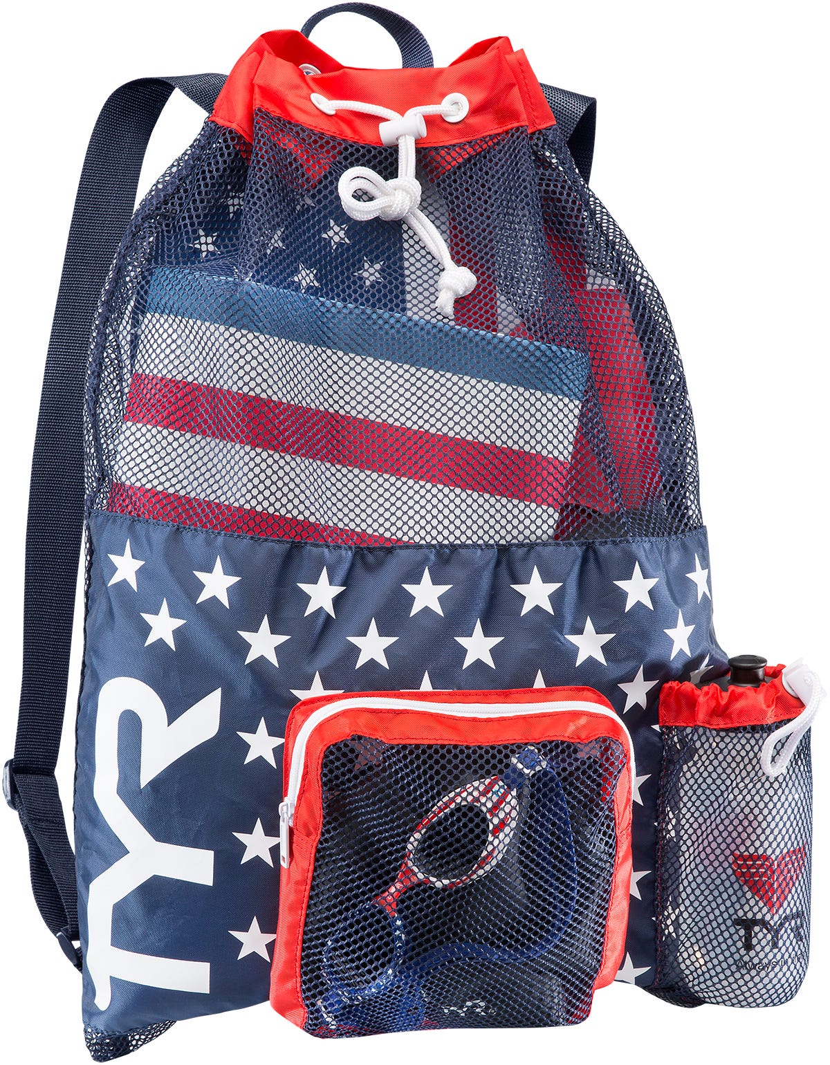 40L Big Mesh Mummy Backpack