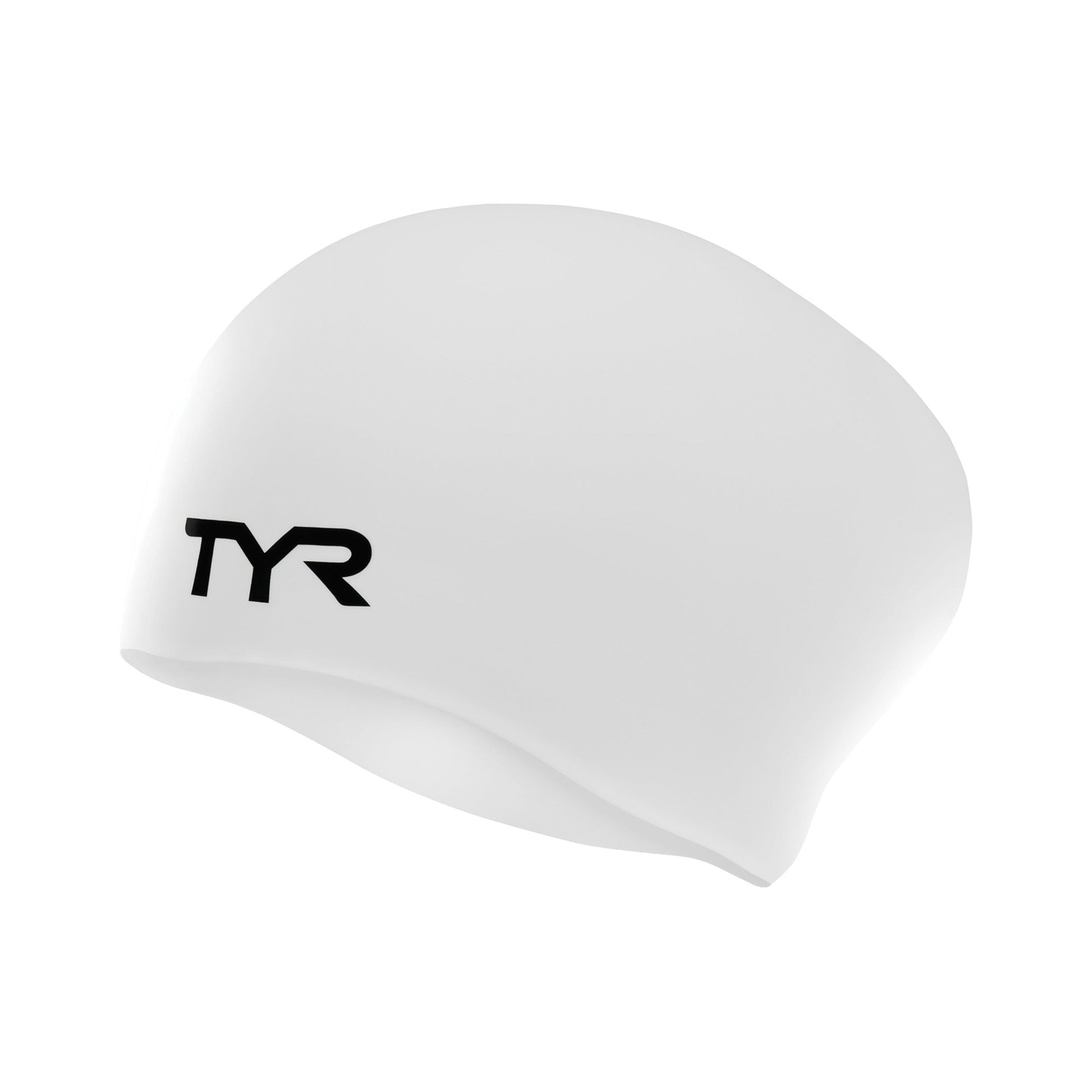 Adult Long Hair Silicone Wrinkle-Free Swim Cap